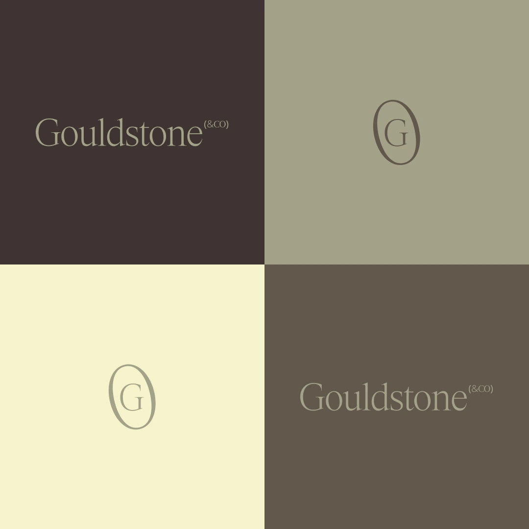 Gouldstone Logo variations
