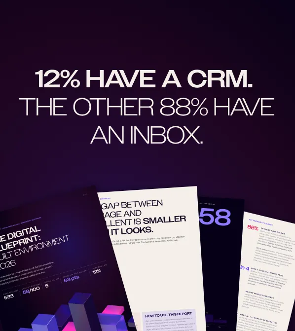 Construction and Built Environment Firm Websites Are Brochures, Not a Sales Tool. Here’s the Data.